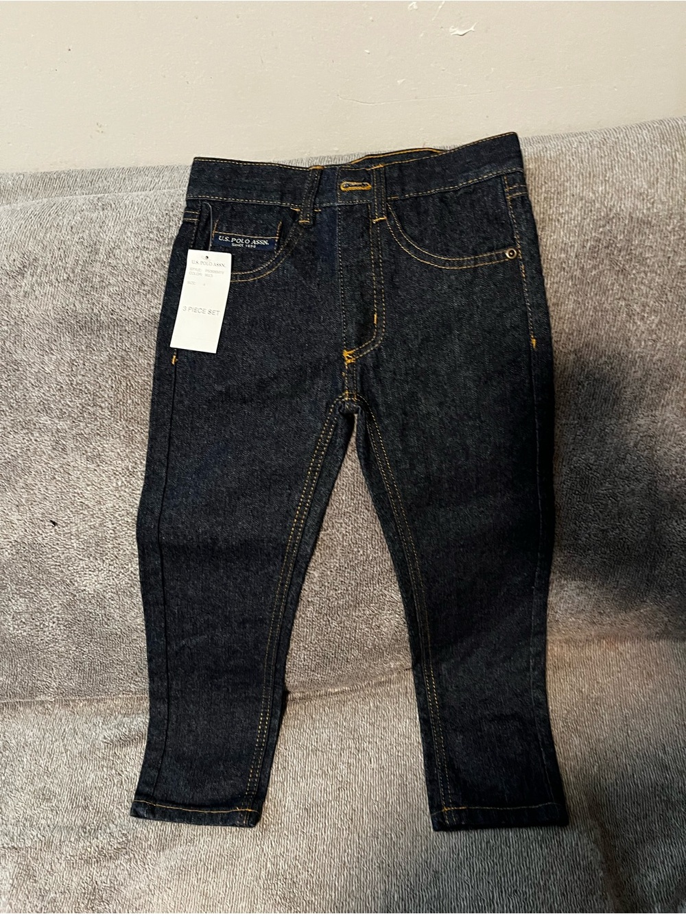 Dark Wash kids Jeans - Classic Straight Fit